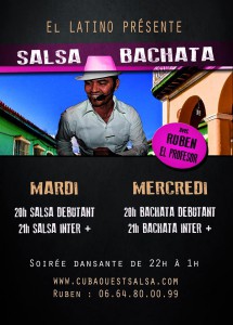 cours salsa bachata au "el latino"